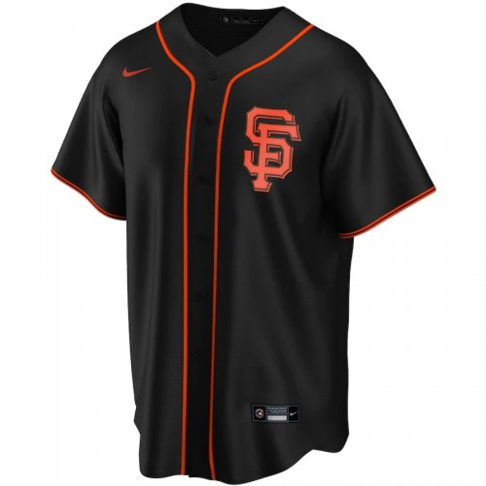 Men's San Francisco Giants Black Alternate 2020 Jersey-Pro Kit Vault | Brand New 26/27 Sports Jerseys